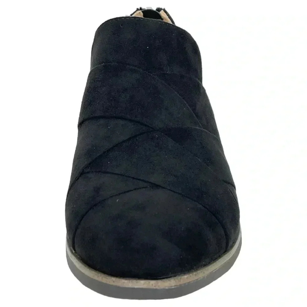 Dr. Scholl’s Always Band Black Faux Suede Womens Loafers Size 6.5M - Picture 6 of 14